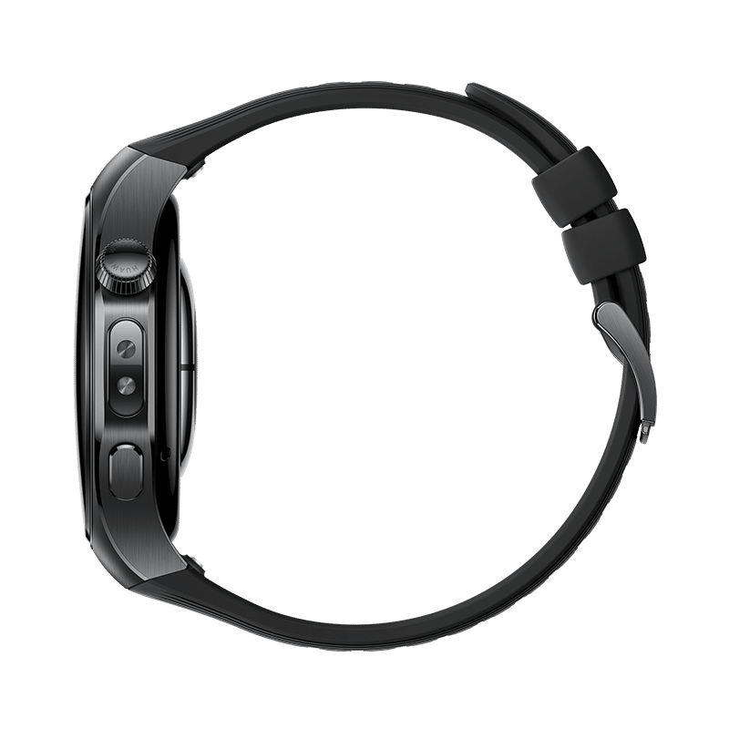 ساعة Huawei Smart Watch 5، 46 مم RTS-AL00 GPS، WLAN، جهاز مراقبة معدل ضربات القلب، SpO2