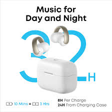 Anker Aero Clip - Bluetooth Headphone In Ear - White