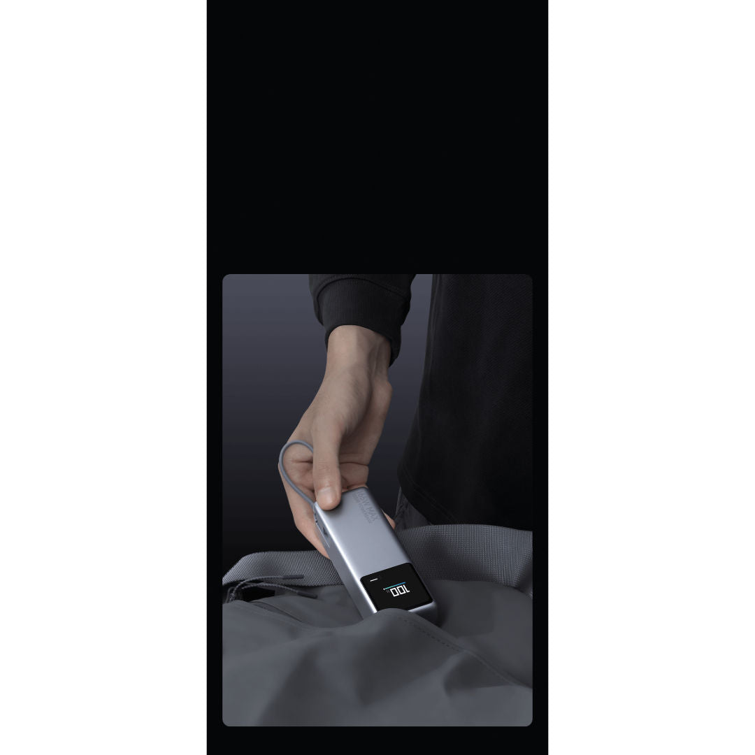 Xiaomi 165W Power Bank 10000mAh with Integrated USB-C Cable