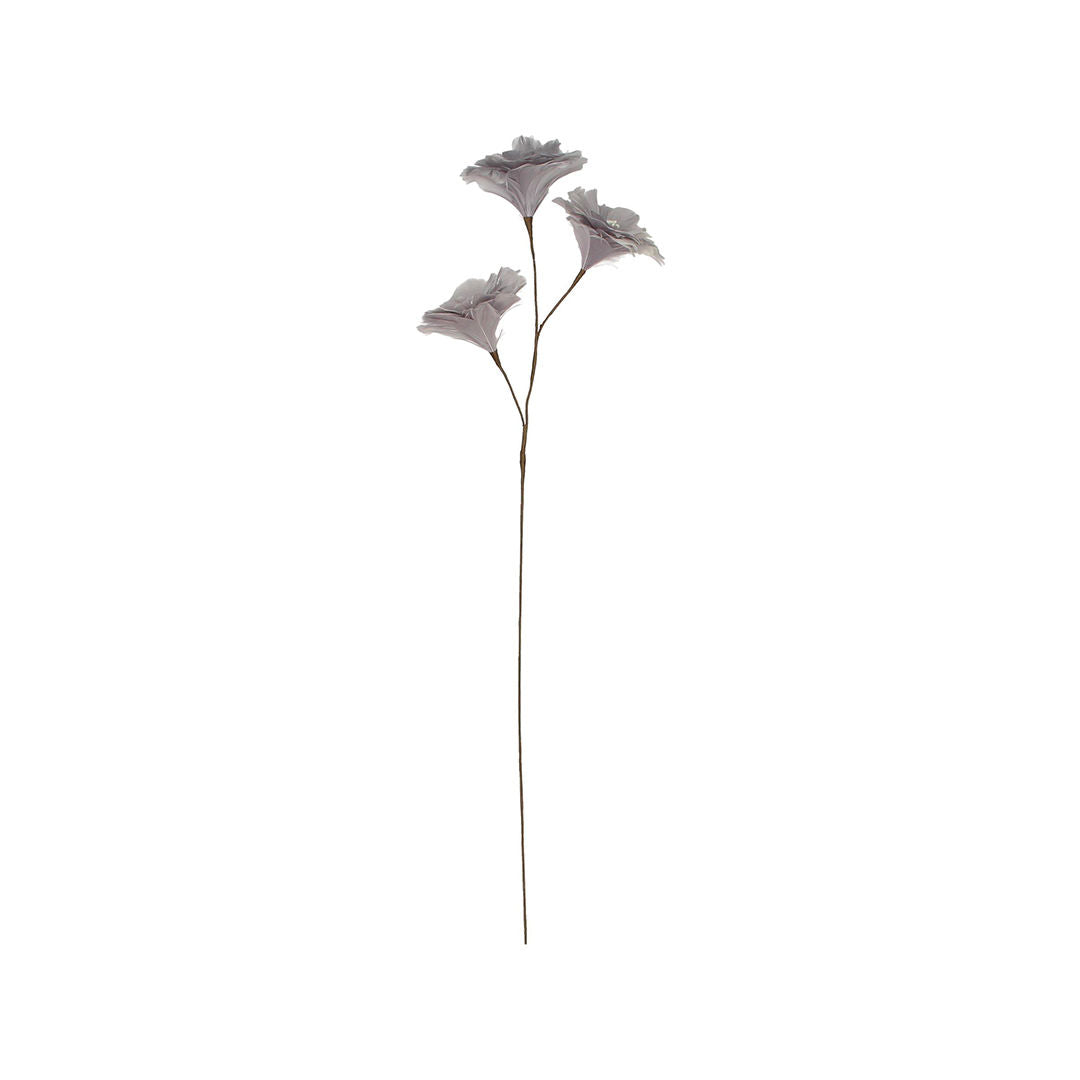 Spray Flowers Feather Decorative Artificial Floral Spray, 75cm