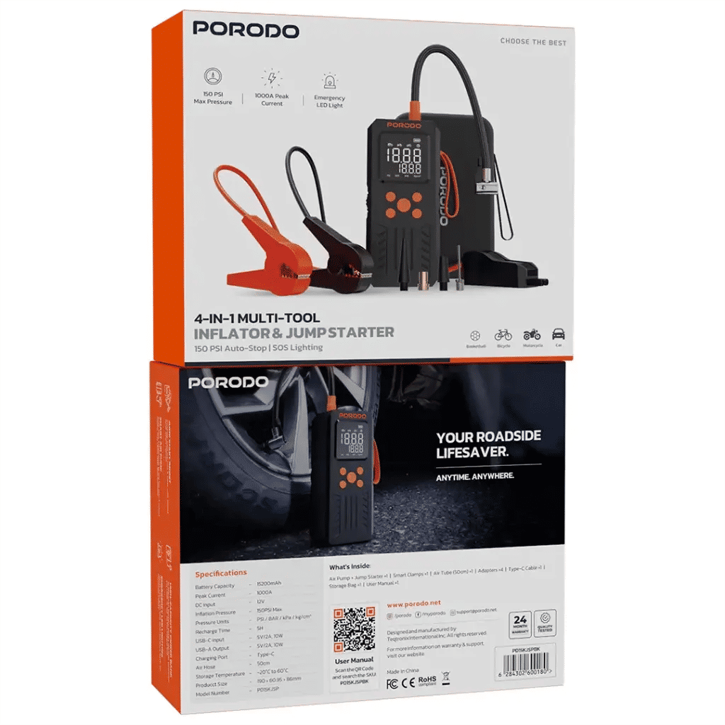 Porodo 4-In-1 Multi-Tool