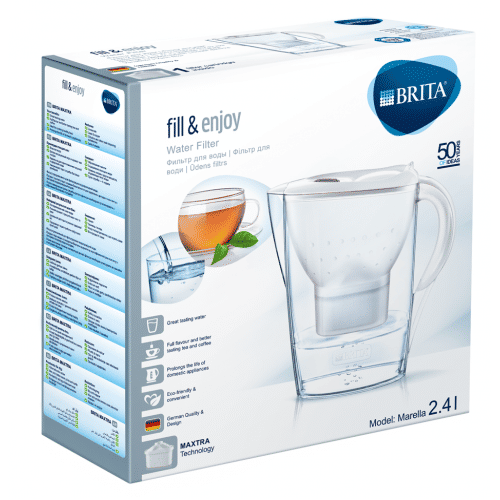 BRITA 100289 MARELLA WHITE WATER FILTER JUG 2.4L