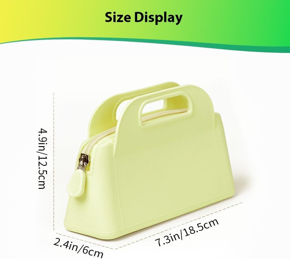 Makeup Bag Travel Cosmetic Bag Silicone Storage Bag Cosmetic Organizer