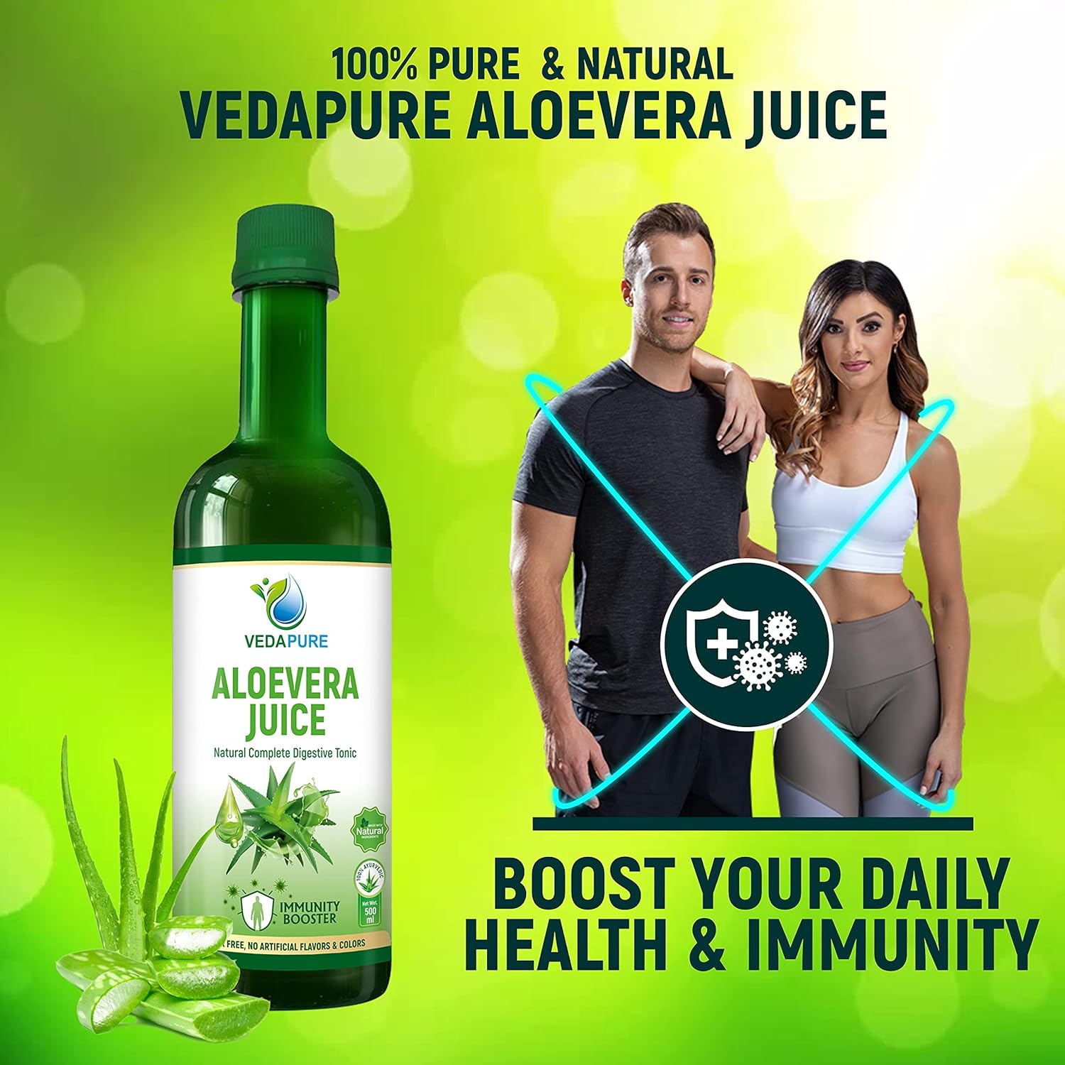 Vedapure Aloe vera Juice 500 ml