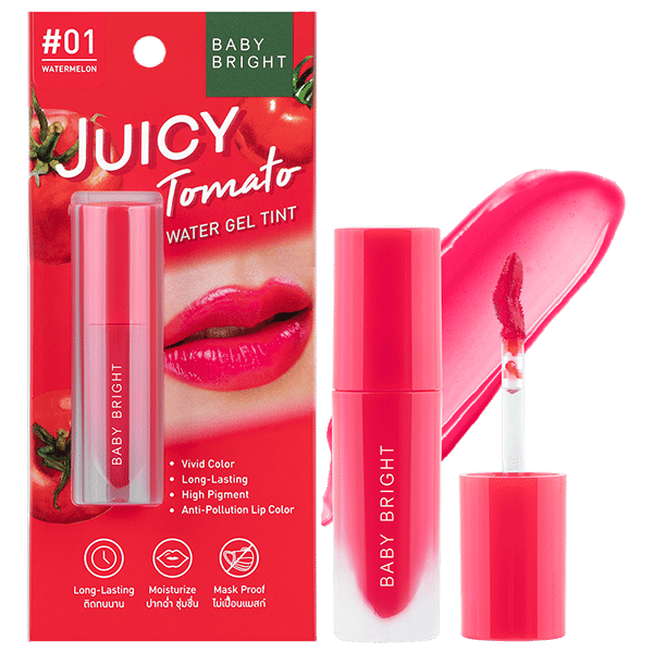 JUICY TOMATO WATER GEL TINT 2.5G BABY BRIGHT (M) #01 WATERMELON