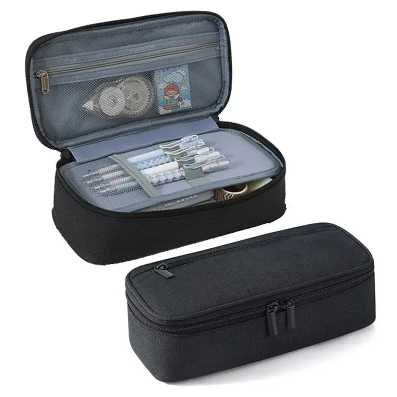 Large Capacity Pencil Case Pen Storage Bag Storage Pouch Student Stationery Boxes