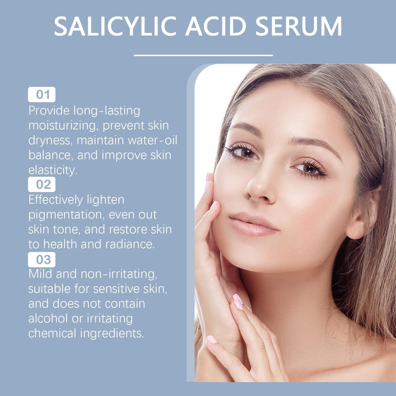 Clear Acne Fast with Facial Care Serum, Pore Tightening, Skin Nourishing ,30ml