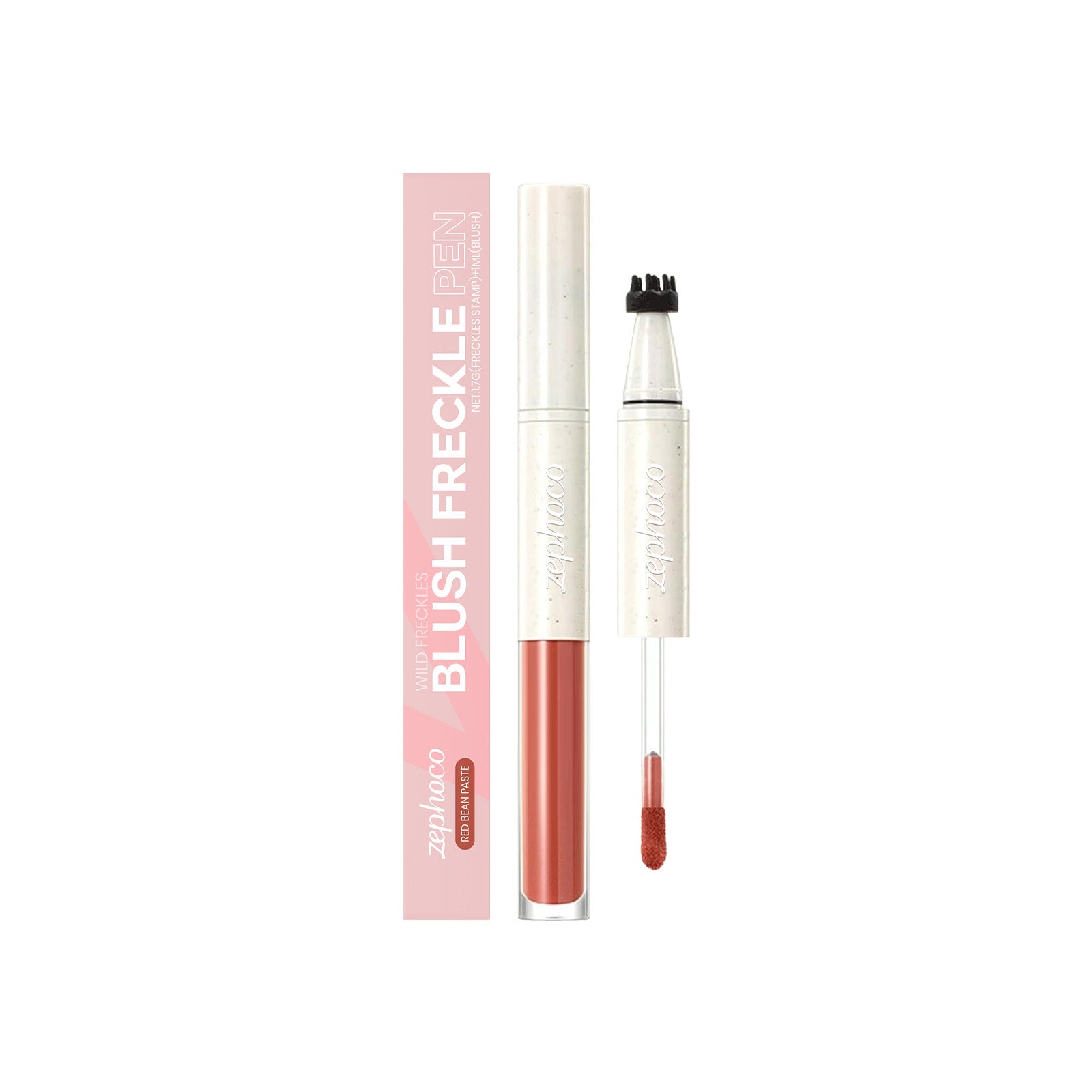 2-in-1 Liquid Blush & Freckle Stamp, Natural Beauty, Brightening Makeup ,1.7g