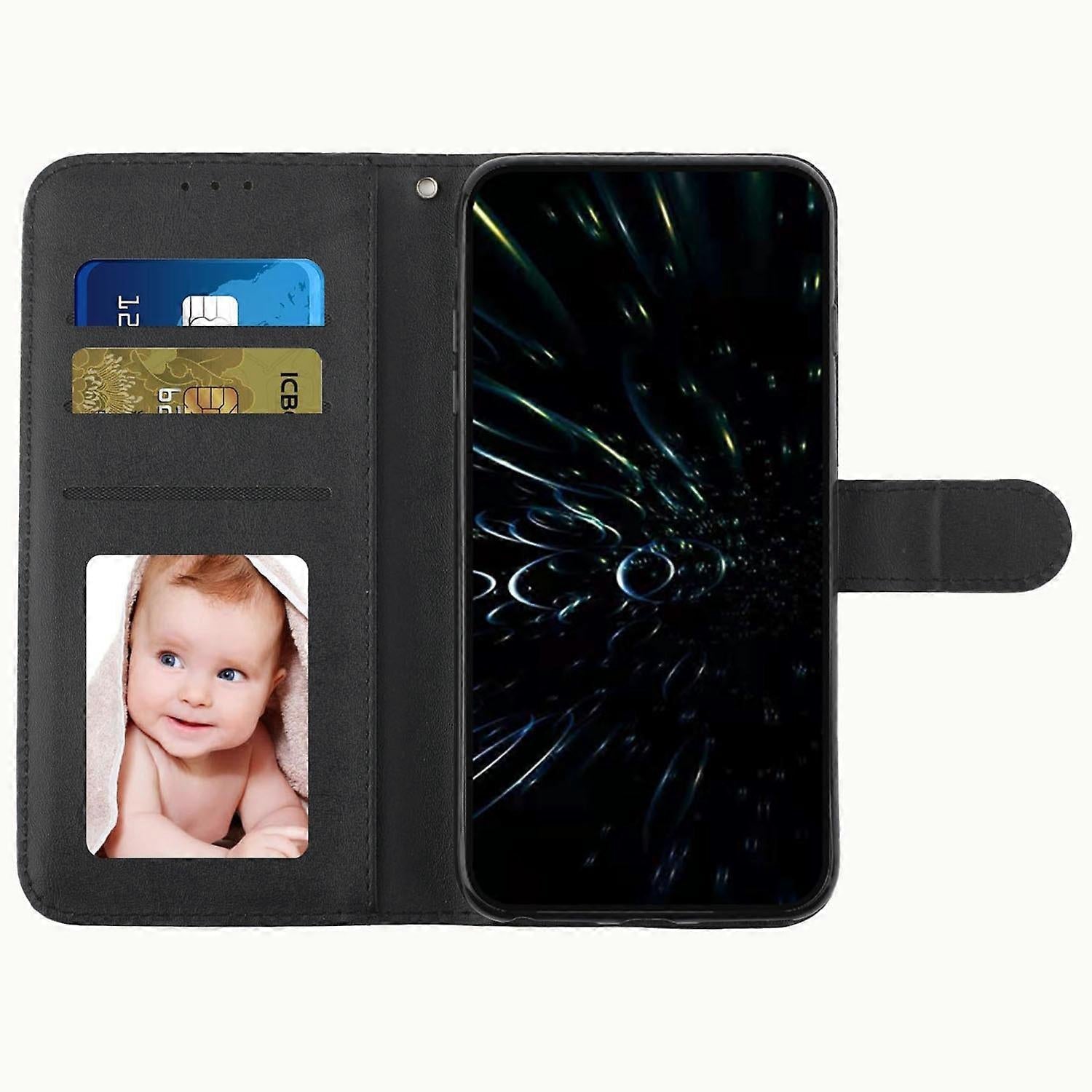 Protective Leather Phone Flip Cover For Motorola Edge 50 5G
