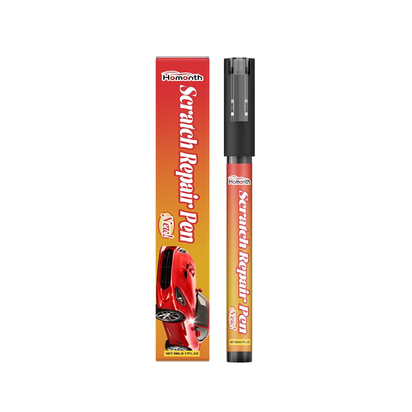 Car Scratch Care Pen, Easy Car Care Repair, Remove Minor Scratches, Stain Remover ,5ml