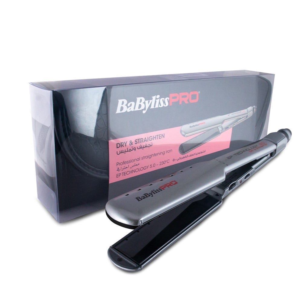 Babyliss Pro Dry & Straighten Straightener, 38mm