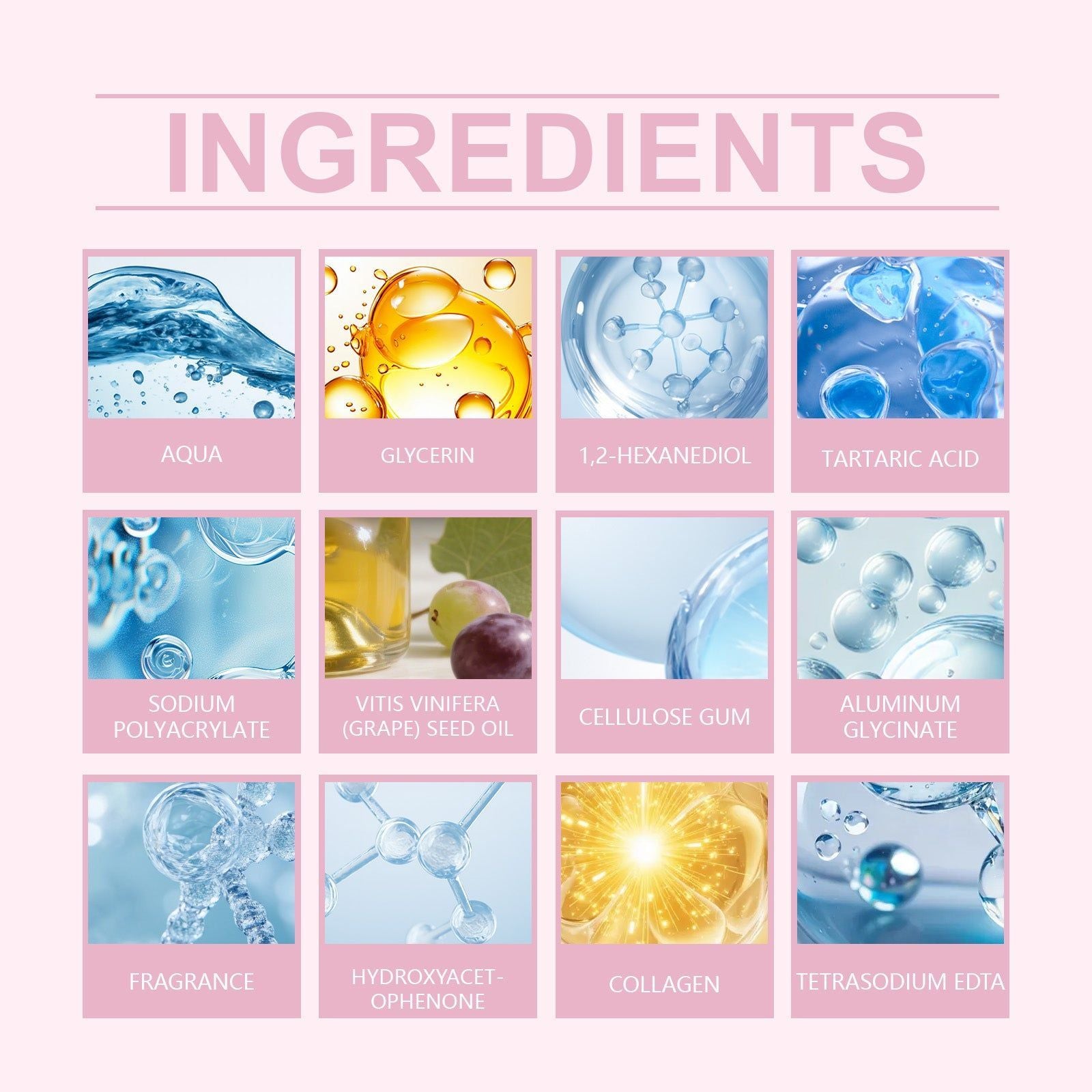 Collagen Facial Mask, Deep Hydration, Anti-Aging, Skin Tightening, Moisturizer ,1pcs