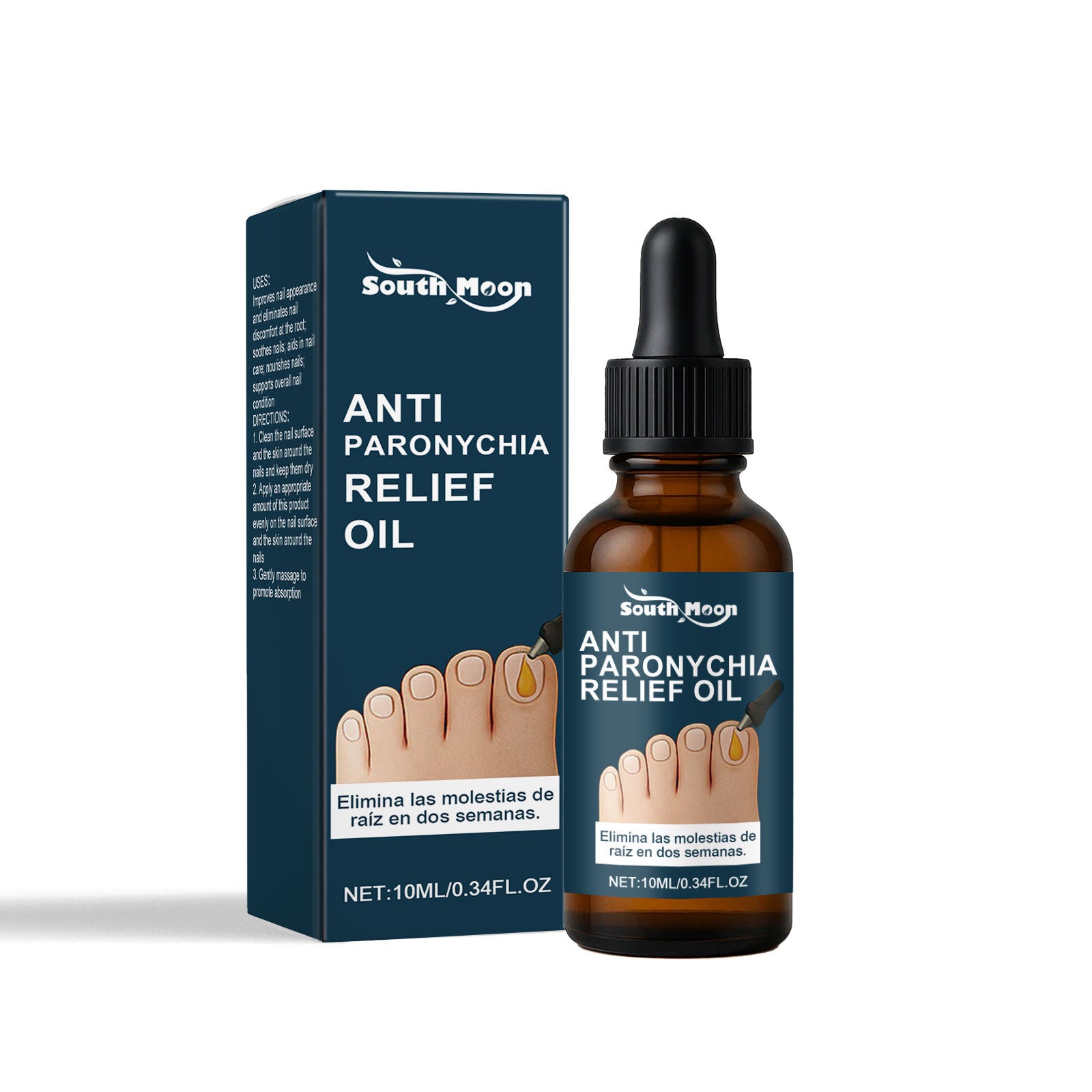 Daily Nail Care Liquid, Moisturizing, Nourishing, Brightening, Tea Tree Oil, Healthy Nails ,10ml/box