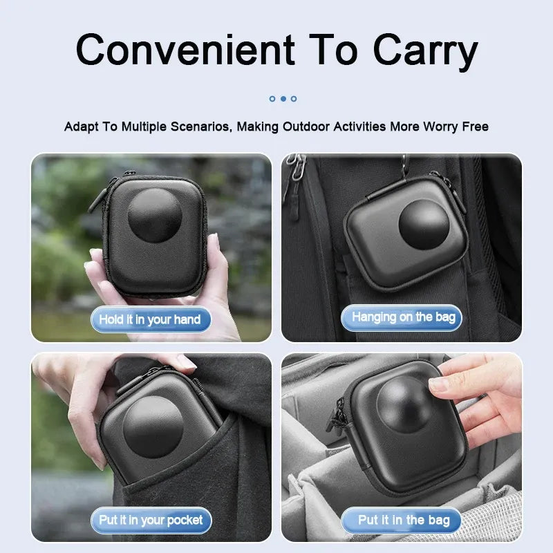 Mini Carrying Bag Camera Case Sports Camera Bag Accessories for DJI OSMO 360