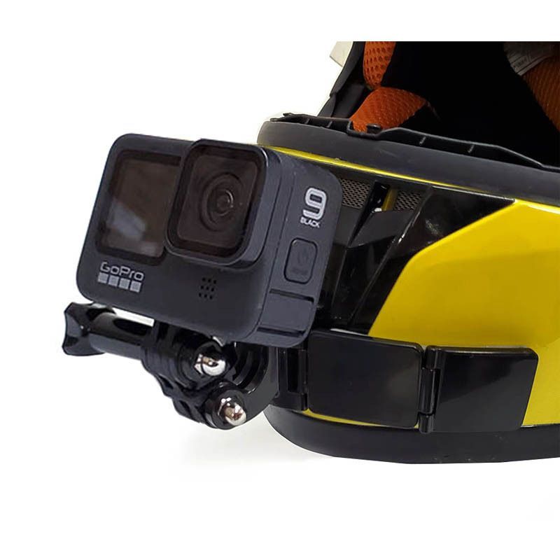 Motorcycle Integrated Hinge Helmet Chin Stand Camera Accessories For gopro10 hero9