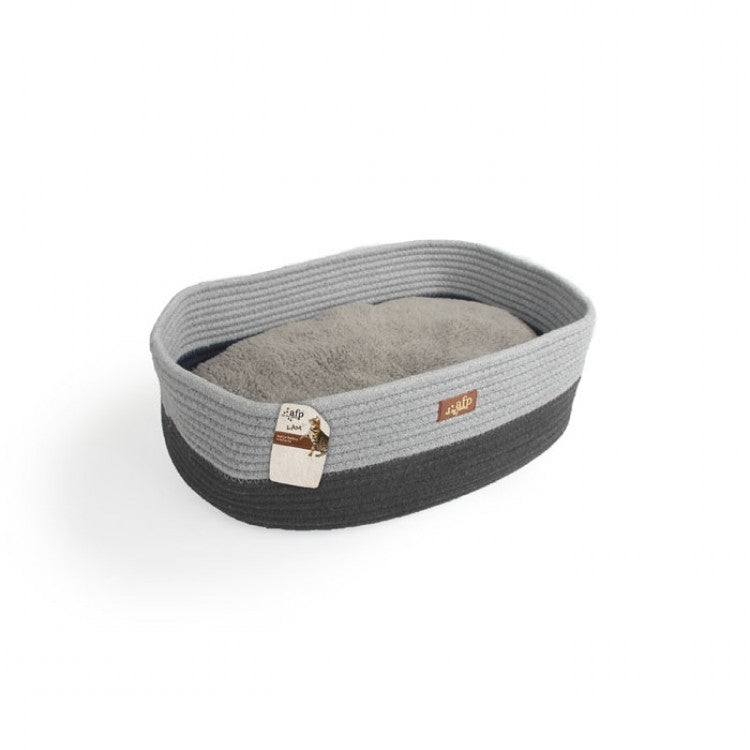 All For Paws Oval Rope Cat Bed