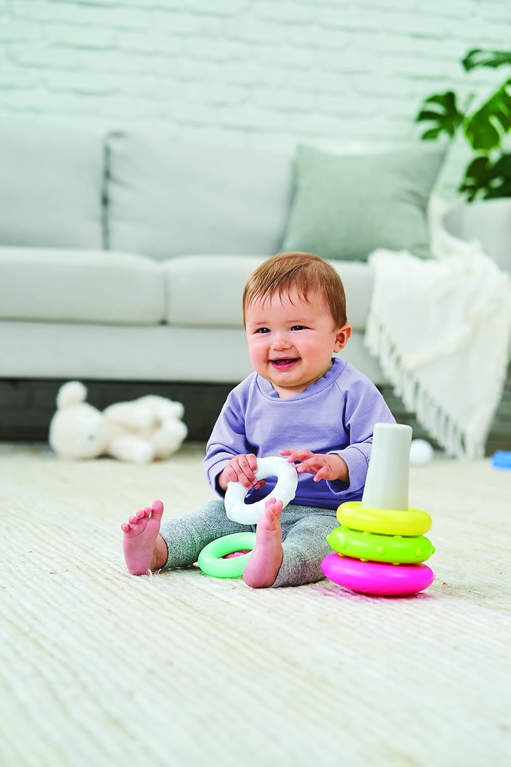 Infantino - Rock N Rings - Pink