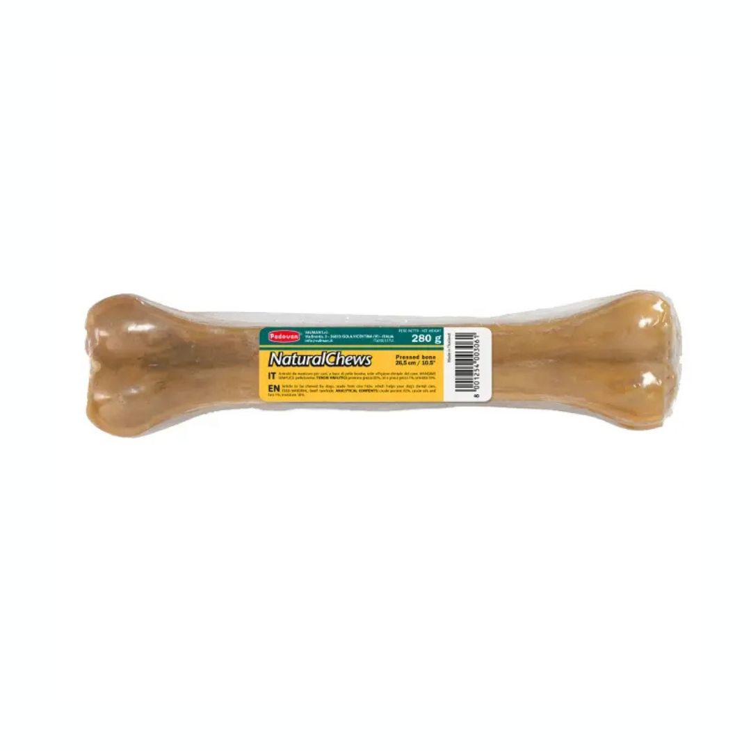 Padovan Natural Chews Bone Dog Treat, 280g, 26.5cm