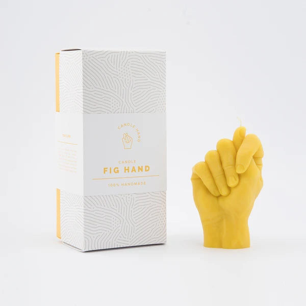 Hand Gesture Candle - Fig Hand