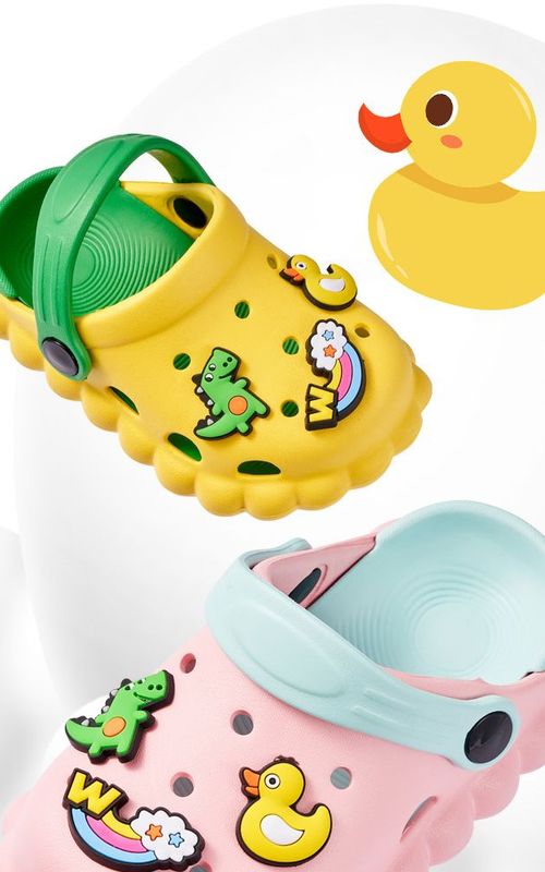 Childrens Summer Beach Slipper Kids Sandals Cartoon Shoe Non Slip Lightweight Shoes