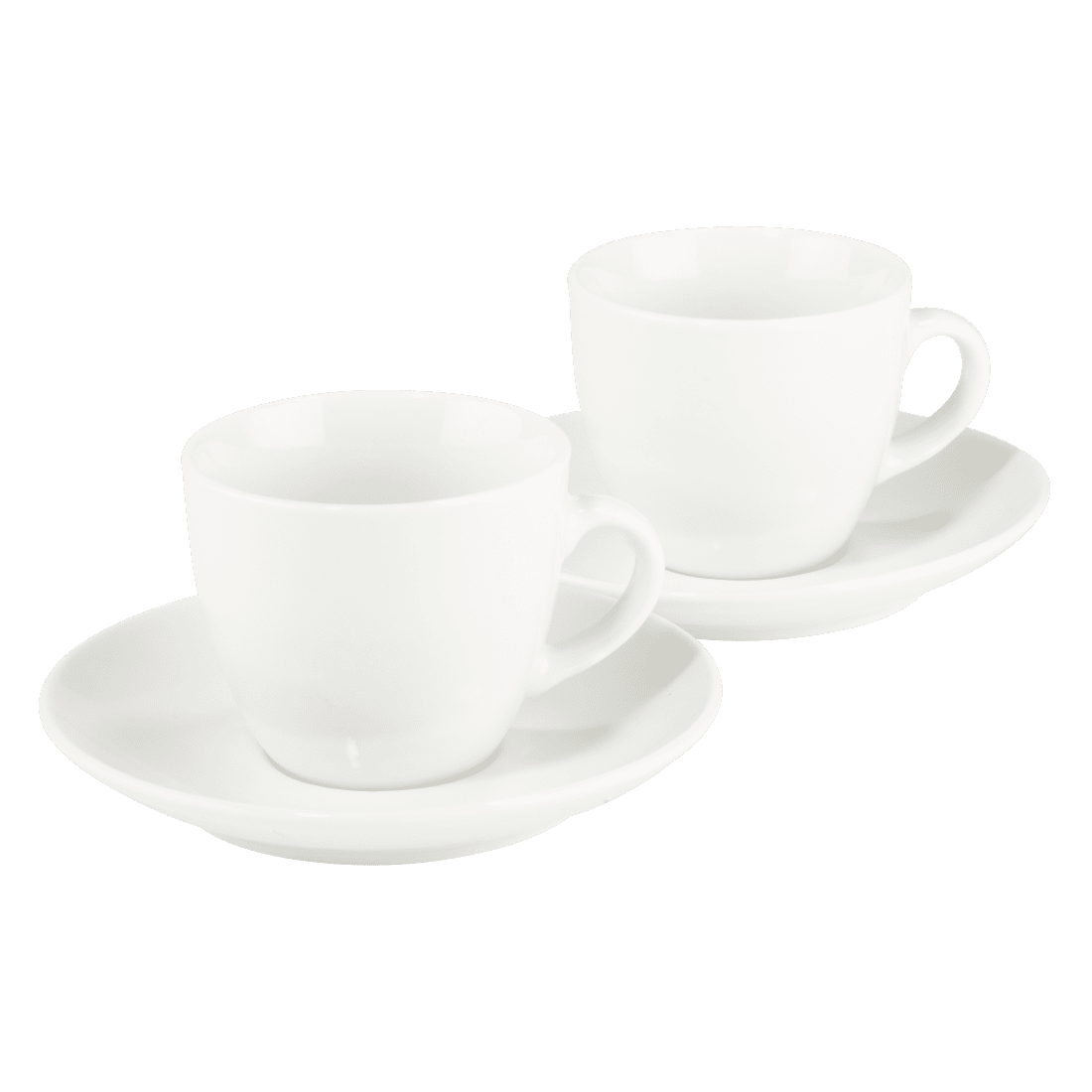 XAVAX 111213 "Vacant" Espresso Cup Set, 4 Pcs., white