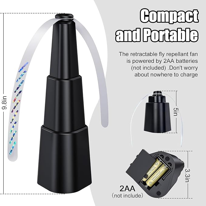Portable Fly Repellent Table Fan