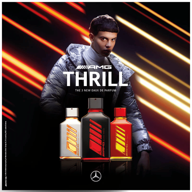 AMG Red Thrill Eau de Parfum 100ml + Deostick 75gr