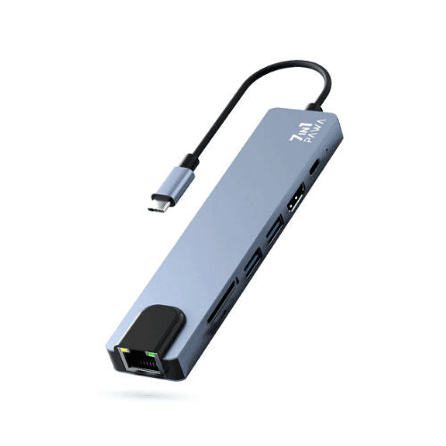 Pawa 7 in1 USB-C HUB With 4K HDMI