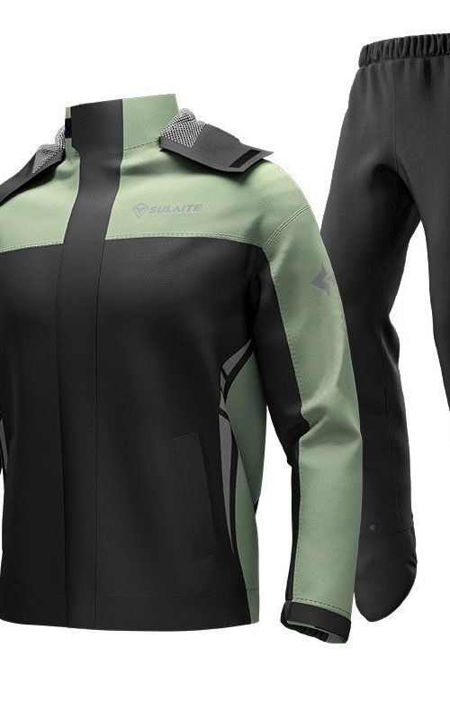 Men Motorcycle Rain Suit Women Cycling Rain Coat Waterproof Jacket Pants
