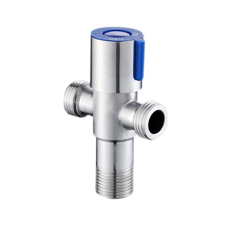 Stainless Steel Double Outlet Angle Valve Drawing