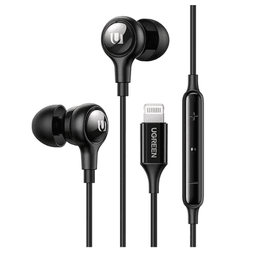 ugreen in-ear earphones with lightning connector