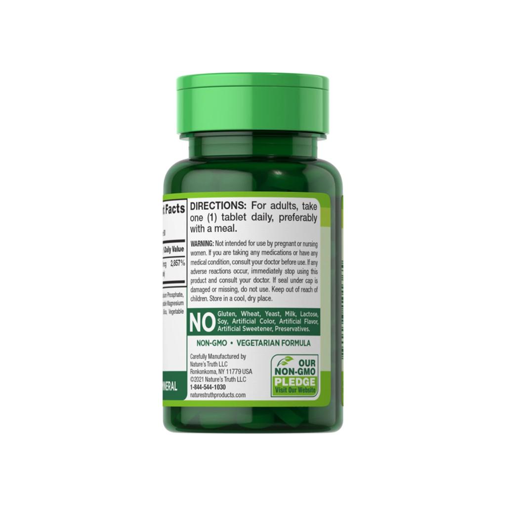 Nature's Truth Ultra Chromium Picolinate 1000 mcg