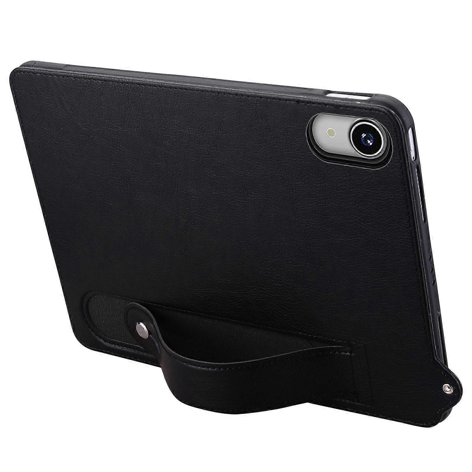 Kickstand Leather Case with Hand Strap for Lenovo Tab P11