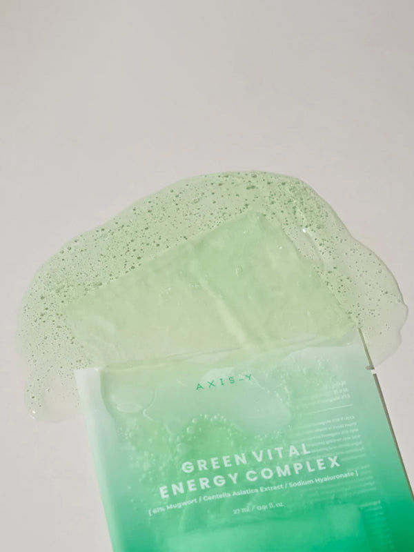 AXIS-Y Mugwort Green Vital Energy Complex Sheet Mask 27ml