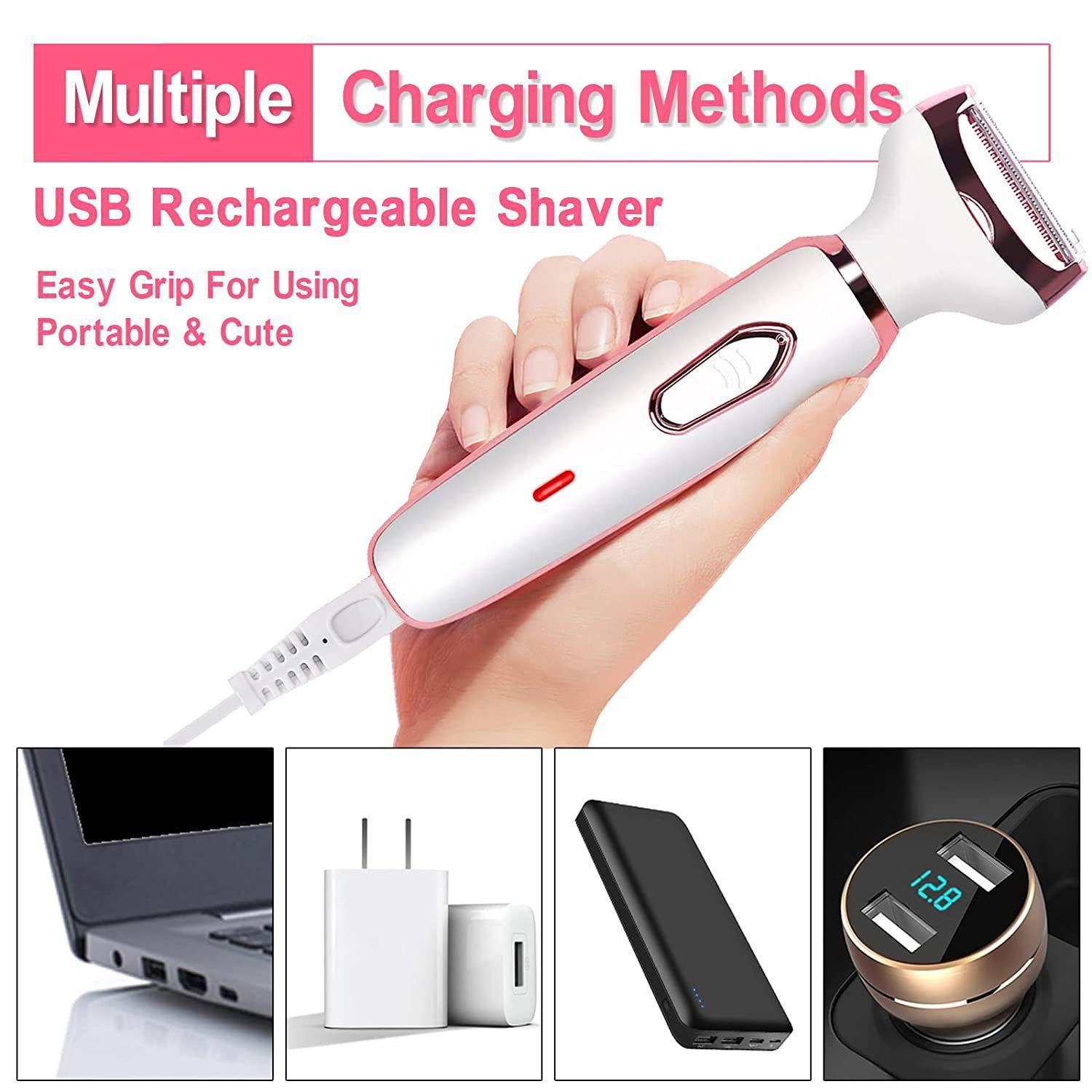 4-in-1 Women's Hair Removal Grooming Kit