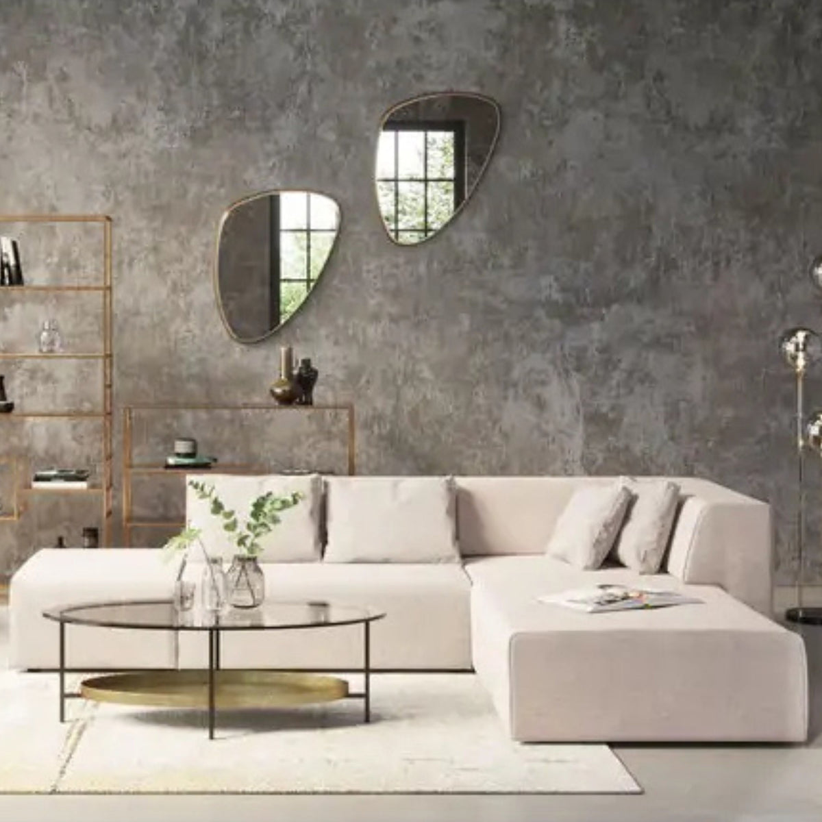 Corner Sofa Infinity Ottomane | Position RIght