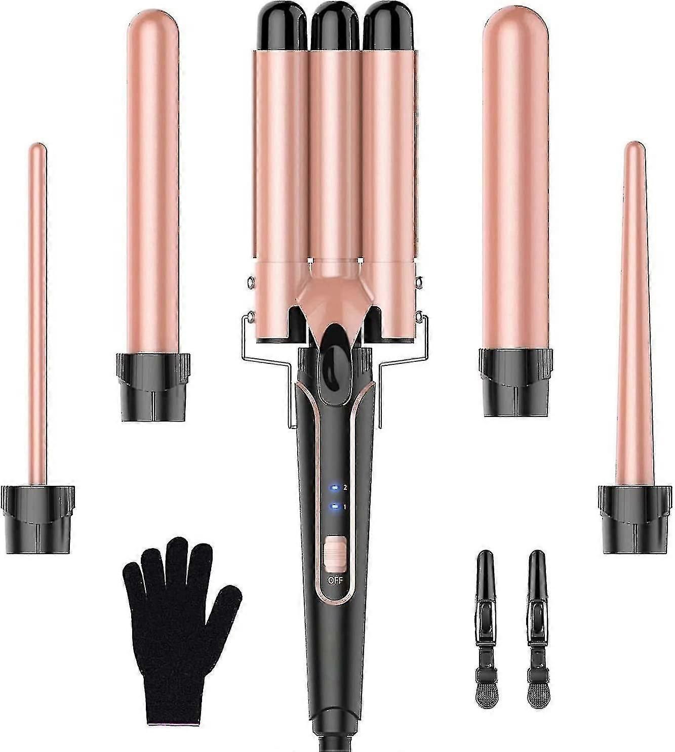 Curling Iron Set 5 In 1 Wave Iron - Curling Irons zxin