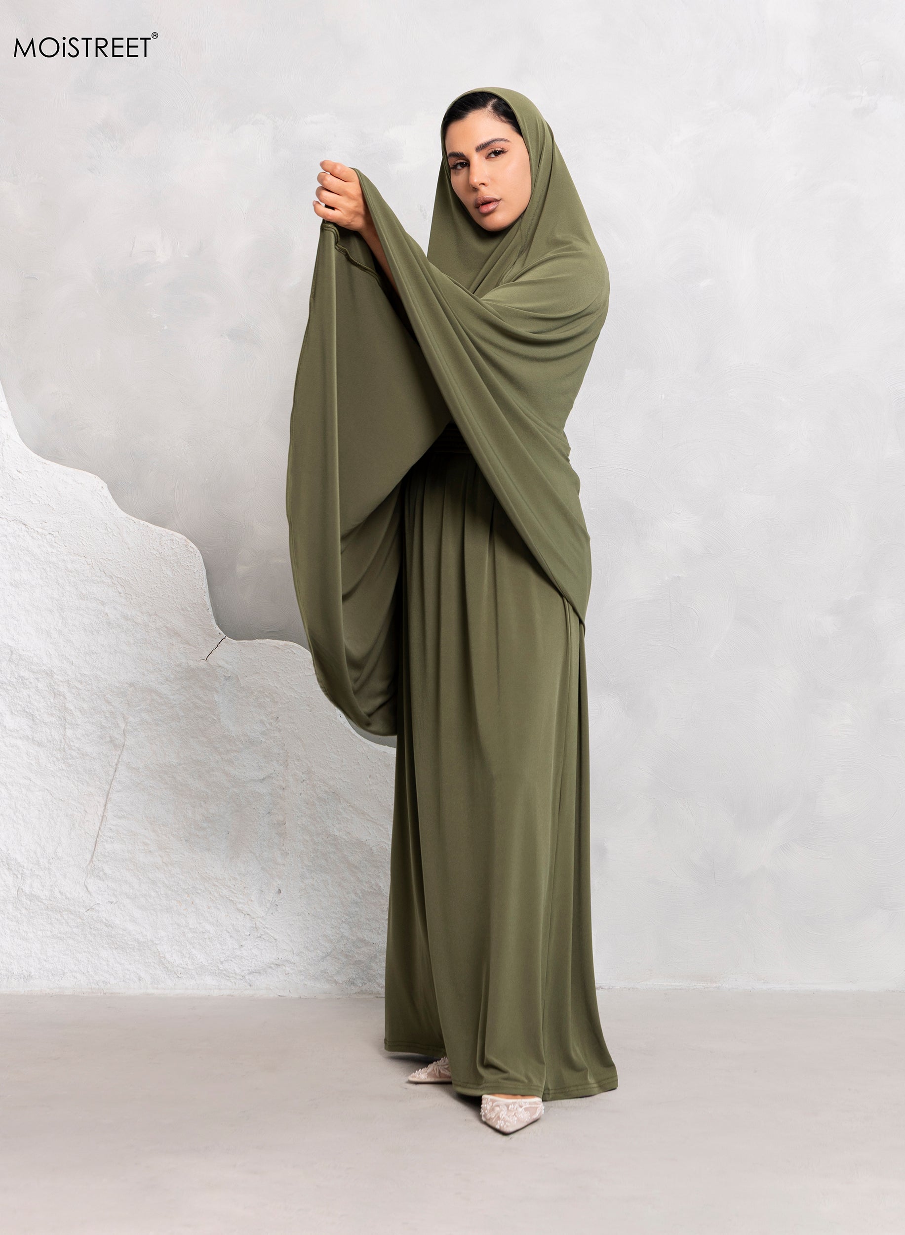 MOiSTREET Prayer Set Premium Jersey Green