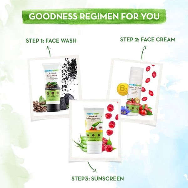 ماميرث باي باي كريم الوجه المفتوح المسام مرطب الوجه لشد المسام مع ثمر الورد البري والنياسيناميد 30 جم (عبوة واحدة)