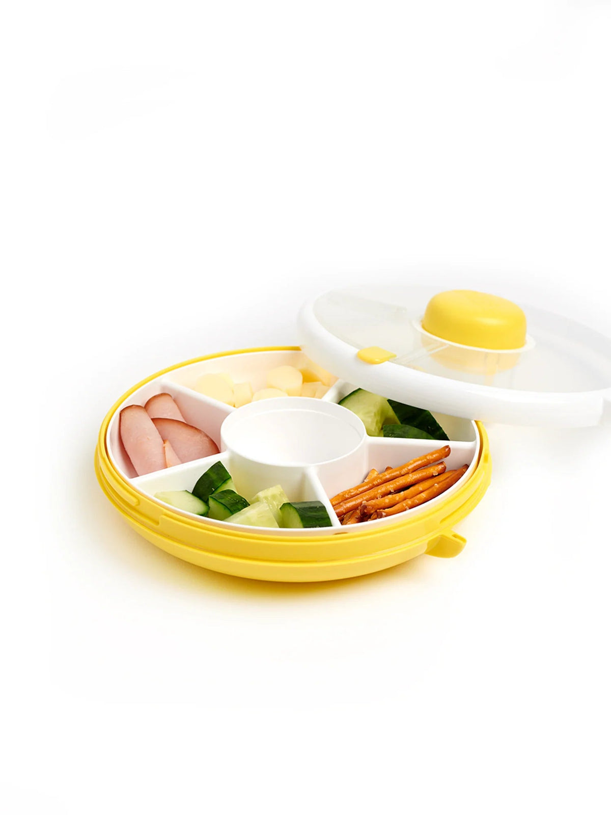 GoBe Snack Spinner Flip-Lemon Yellow