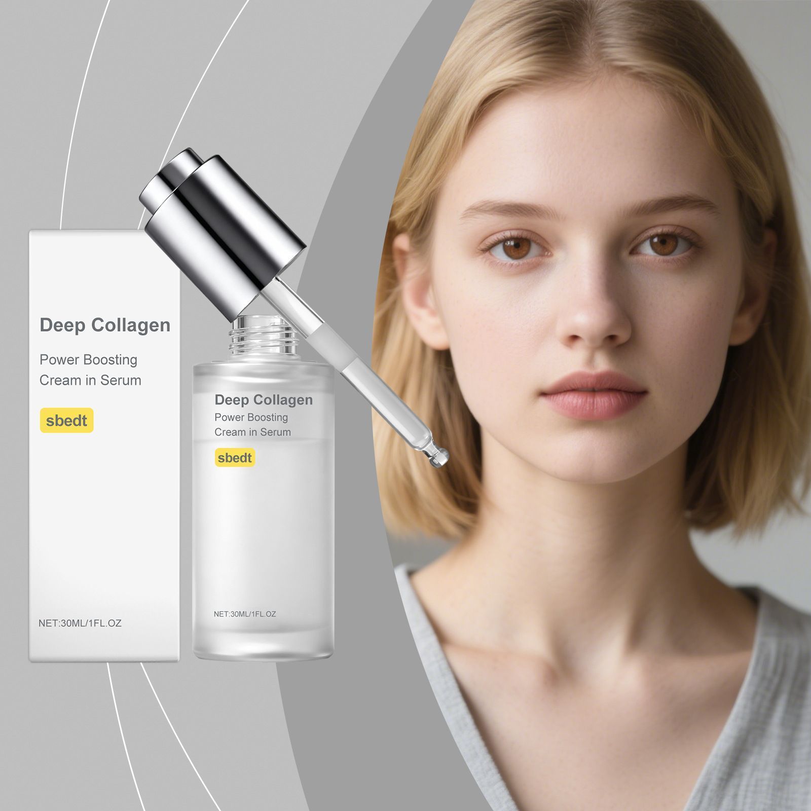 Collagen Hydrating Face Serum Firming Moisturizer 30ml