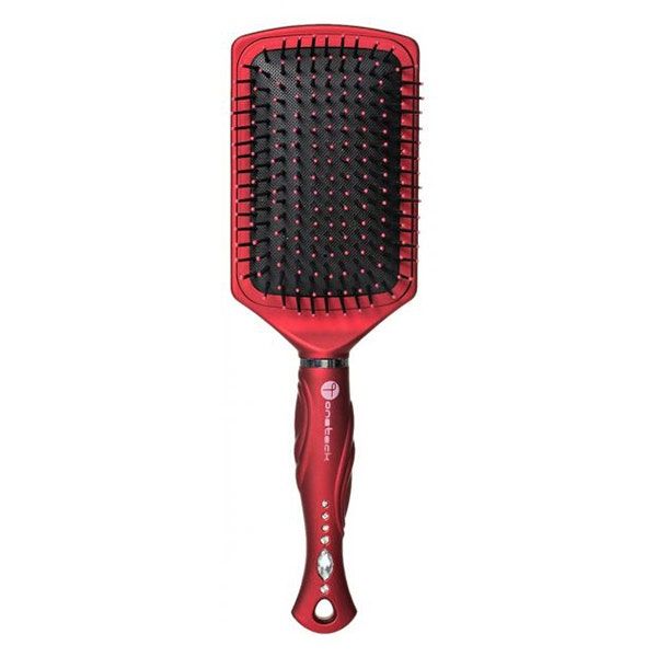 Onetech Hair Brush, Red