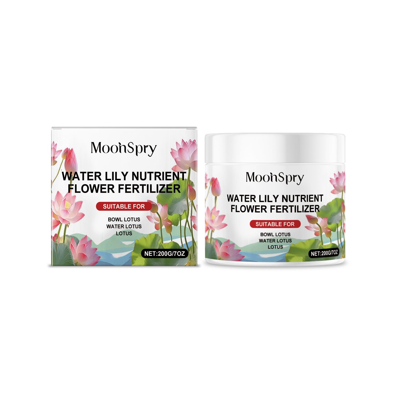 Boost Plant Nutrition, Promote Flowering, Hydroponic Lotus Fertilizer, Easy to Use ,200g