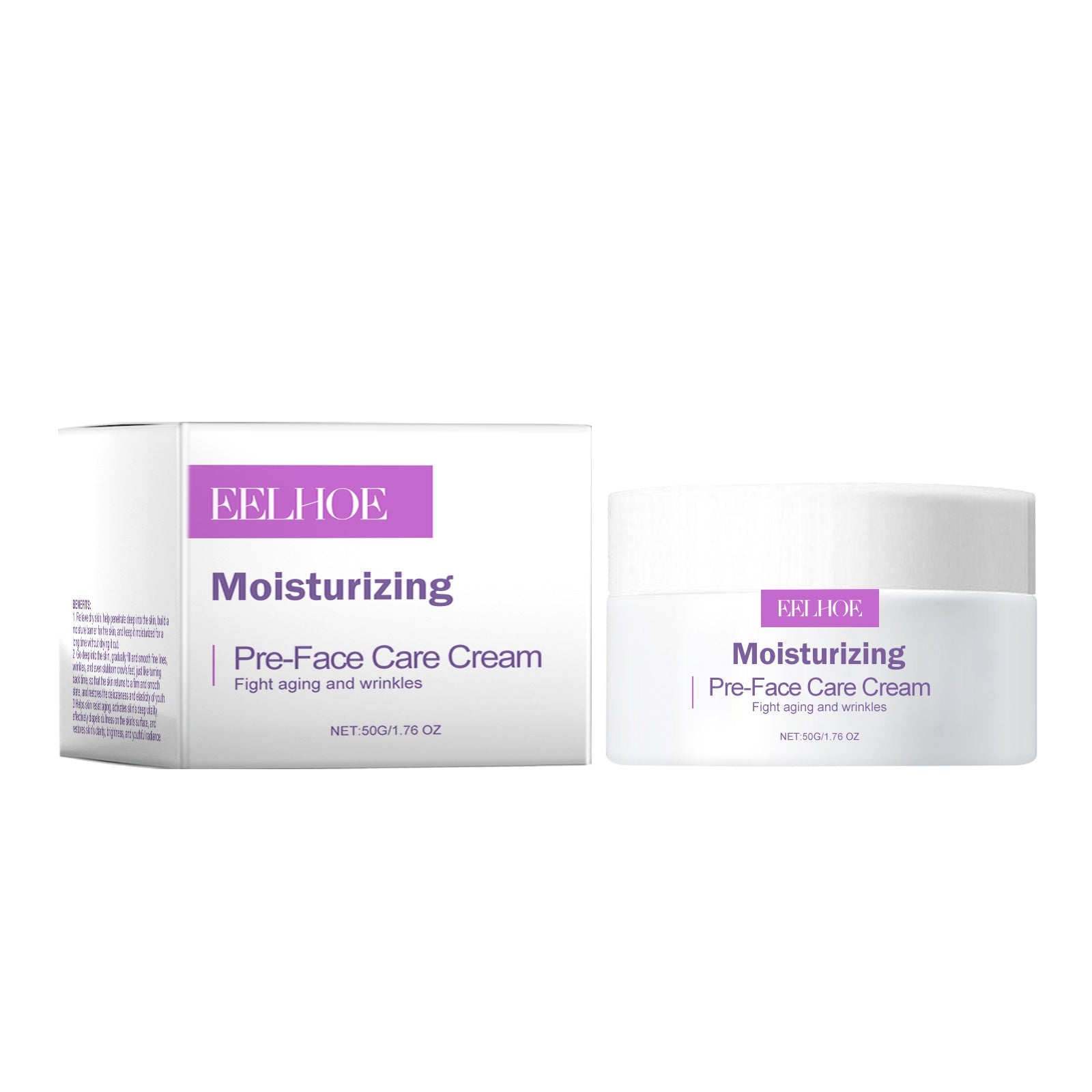 Facial Care Cream, Anti-Wrinkle, Hydrating, Youthful Skin, Hyaluronic Acid, Vitamin C ,50g