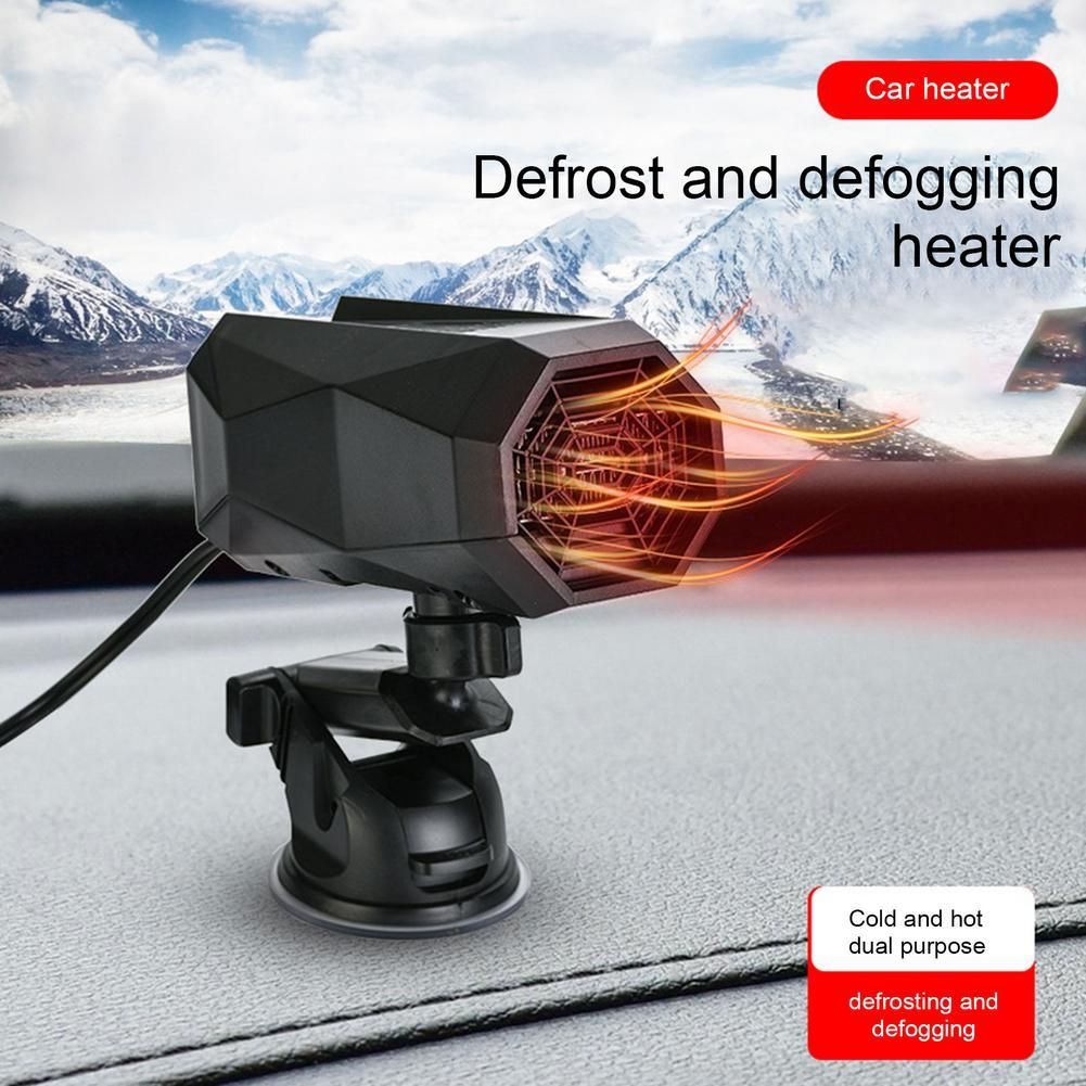 Car Heater Windshield Defroster Defogger Demister 12V Fast Heat Cooling Fan