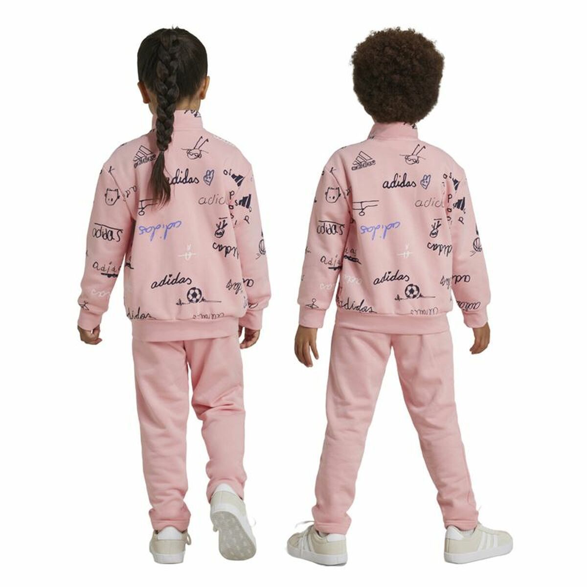 Women's Tracksuit Adidas Brand Love Little niña Rosa Pink