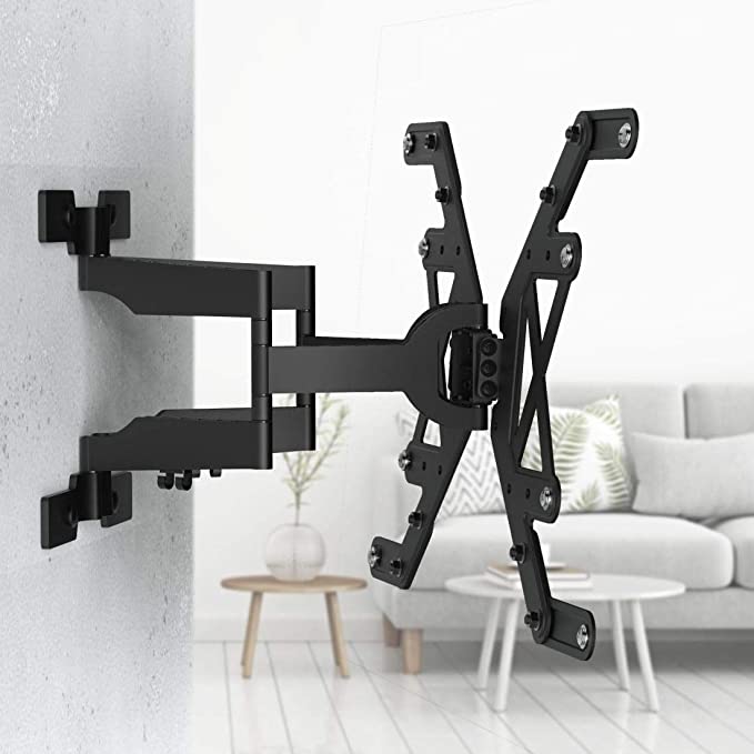 Hama 118064 FULLMOTION "Ultraslim" TV Wall Bracket, 600x400, 191 cm (75"), black