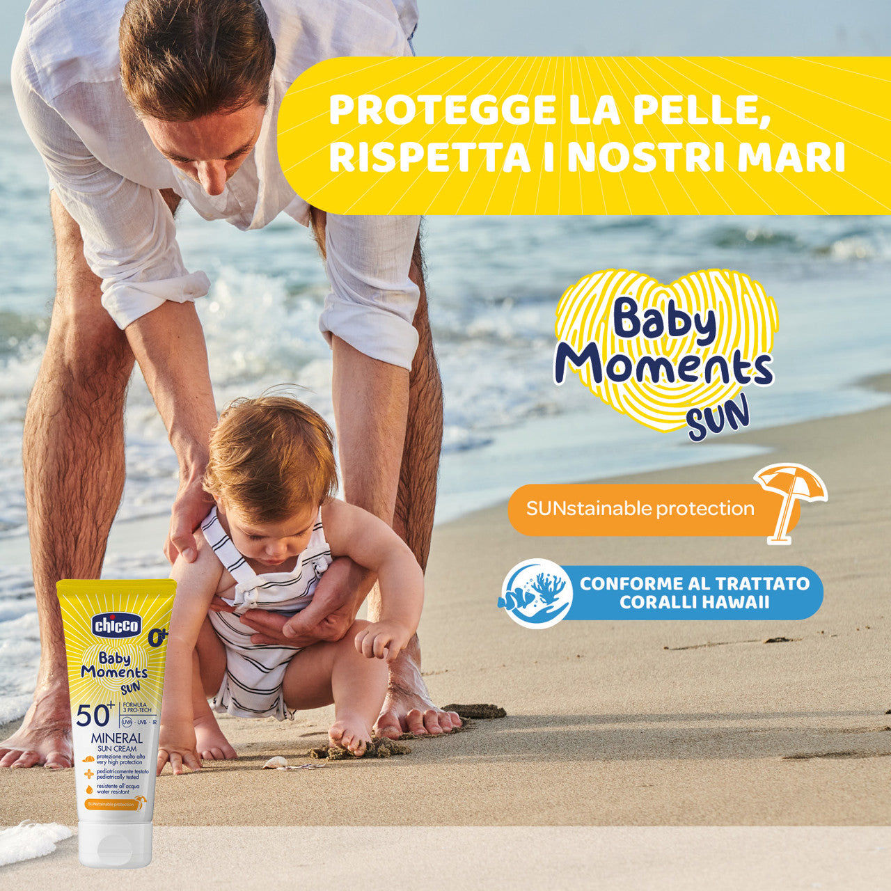 Chicco - Sun Cream SPF50+ 75ml