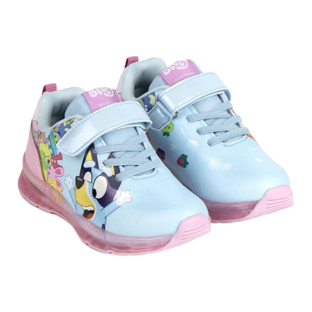 LED Trainers Bluey Blue