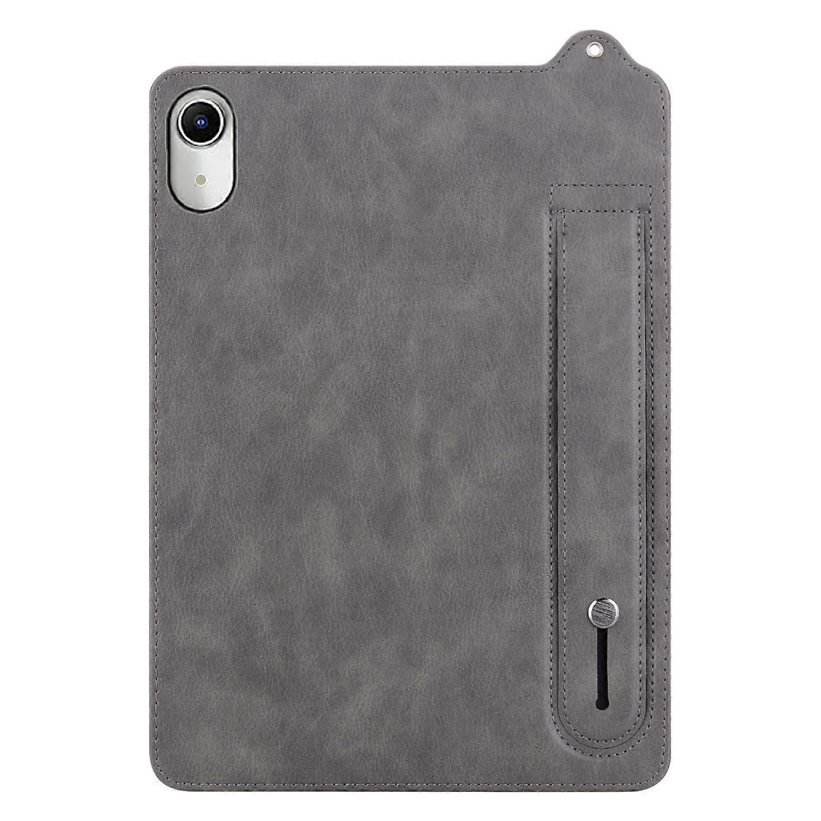 Kickstand Leather Case with Hand Strap for Lenovo Tab P11